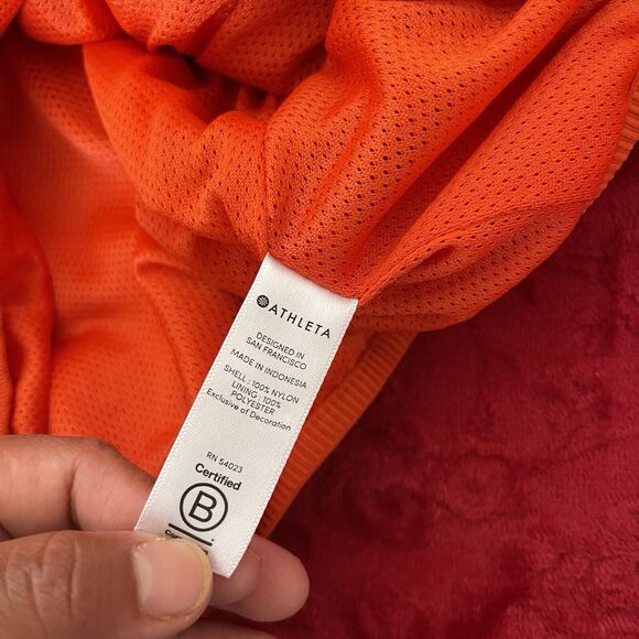 Athleta Women's Jacket Size Small Coat Ascender UPF Zip Hooded  Athletic - Picture 5 of 10